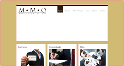 Desktop Screenshot of mmoadvocacia.com.br
